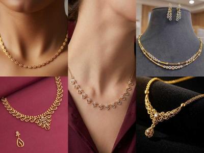 लग्नाच्या गिफ्टसाठी शोधताय परफेक्ट दागिना? ३ ग्रॅम सोन्यात पाहा ८ अप्रतिम नेकलेस डिझाइन्स; बजेटमध्येही आणि दिसायलाही 'रॉयल'!