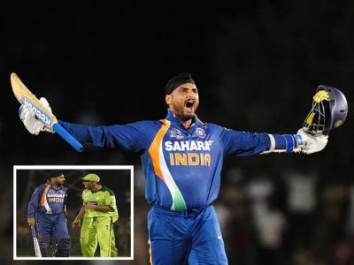 अटीतटीचा सामना, मैदानात वातावरण तापलं, हाणामारीपर्यंत गेलं, मग भज्जीने असं केलं होतं शोएब अख्तरचं गर्वहरण