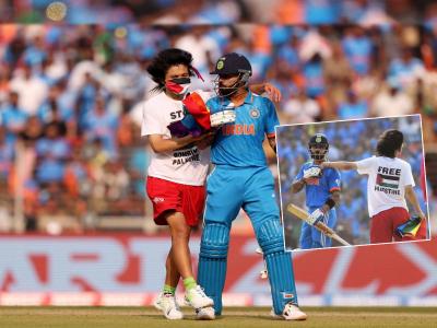 IND vs AUS : मी ऑस्ट्रेलियाचा असून पॅलेस्टाईनचे समर्थन करतो; विराटसाठी मैदानात गेलेल्या व्यक्तीची प्रतिक्रिया