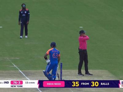 T20 World Cup 2024 IND vs USA Live Match : अम्पायरचा 'तो' सिग्नल अन् टीम इंडियाला मिळाल्या ५ धावा! ICC चा नवा नियम मदतीला धावला 