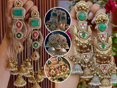 लग्नसराईसाठी खास काश्मिरी देझुर झुमक्यांची ट्रेंडिंग फॅशन! डिझाईन्स इतके मोहक की, दिसाल काश्मीर की कली...
