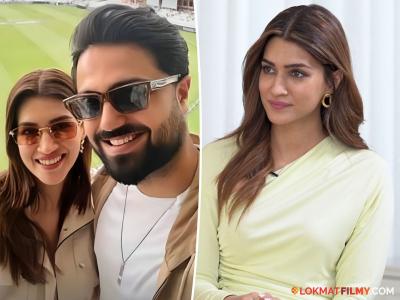 क्रिती सनॉन १० वर्षांनी लहान बिझनेसमनला करतेय डेट? 'त्या' चर्चांवर अभिनेत्रीने सोडलं मौन, लग्नाबद्दल म्हणाली...