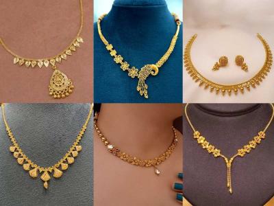 लग्नसराई स्पेशल: कमी सोन्यामध्ये येणाऱ्या नेकलेसचे नाजुक डिझाईन्स, लेकीला, सुनेला घ्या सुंदर दागिना