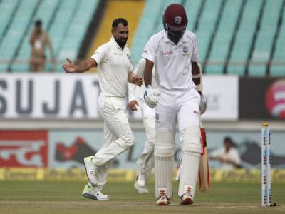 IND VS WI LIVE : दुसऱ्या दिवसअखेर वेस्ट इंडिज ६ बाद ९४; अजूनही ५५५ धावांनी पिछाडीवर