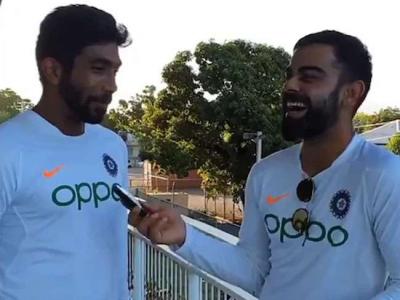India vs West Indies, 2 nd test : आता व्हिडीओमध्ये काय बोलतोय हॅट्रिकवीर बुमरा, पाहा...