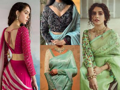 लांब बाह्यांच्या ब्लाऊजचे ८ सुंदर प्रकार, हिवाळ्यातल्या लग्नसराईसाठी असं स्टायलिश ब्लाऊज आपल्याकडे हवंच...