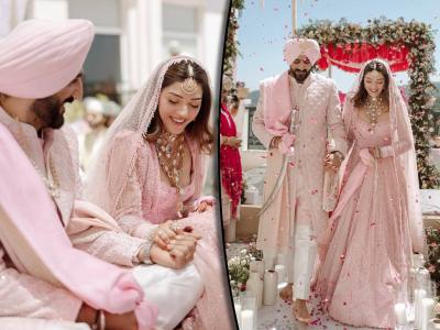 प्रसिद्ध बॉलिवूड अभिनेत्रीने गुपचूप केलं लग्न, शाही विवाहसोहळ्याचे फोटो समोर