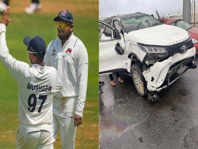 मुशीर खानचा भीषण अपघात! मुंबईच्या संघाला मोठा झटका; BCCI ने दिली महत्त्वाची माहिती