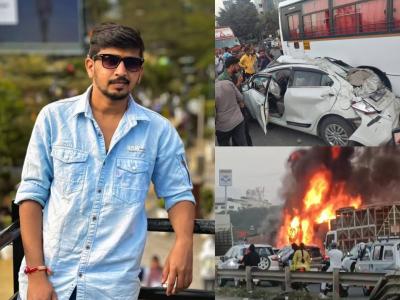 वाईट घडलं! नवले पूल अपघातात ३० वर्षीय मराठी अभिनेत्याचा दुर्देवी मृत्यू, ३ महिन्याचा मुलगा पोरका