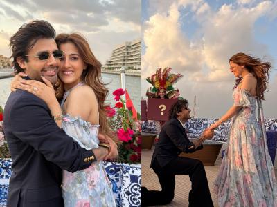 ड्रीमी प्रपोजल! क्रिती सनॉनच्या बहिणीचा झाला साखरपुडा, प्रसिद्ध गायकासोबत बांधणार लग्नगाठ