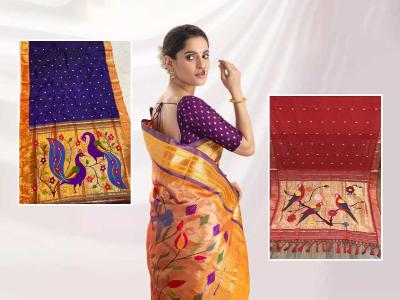 पैठणी पदरावरच्या जरतारी मोराचे वेगवेगळे सुंदर प्रकार- पैठणी घेण्यापुर्वी पदरावरच्या या डिझाईन्स पाहूनच घ्या..