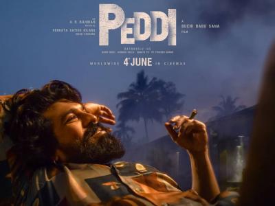 फक्त ३० दिवस बाकी! राम चरण-जान्हवी कपूरच्या 'पेड्डी' सिनेमाचं दमदार पोस्टर रिलीज, चाहत्यांची वाढली उत्सुकता