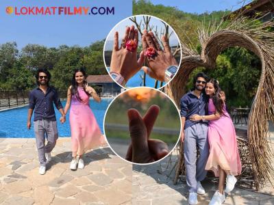 श्याम गुलाबी...! 'दगडू'ची पत्नीसोबत रोमॅन्टिक डेट; 'या' ठिकाणी गेलाय फिरायला, पाहा फोटो