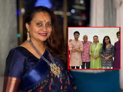 प्रिया बेर्डेंचं रंगभूमीवर पुनरागमन, ‘भुल भुलैय्या’ नाटकातून प्रेक्षकांच्या भेटीला, म्हणाल्या- "बऱ्याच वर्षांनी पुन्हा..."