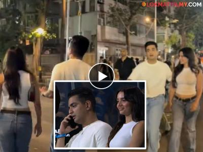 कोण आहे रणवीर अलाहाबादियाची गर्लफ्रेंड? आरसीबी-मुंबई IPL सामन्यात ट्विनिंगमध्ये दिसलं कपल