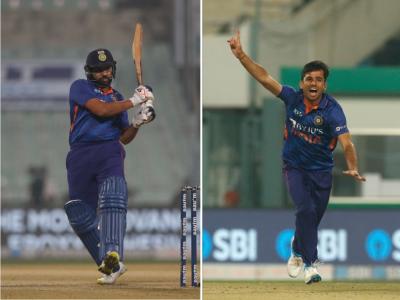 IND vs WI, 1st T20I Live Updates : रवी बिश्नोईचे दमदार पदार्पण अन् रोहित शर्माची फटकेबाजी; टीम इंडियाने पहिल्या सामन्यात मारली सहज बाजी 