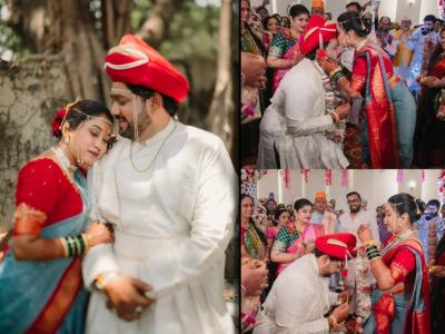 मराठी अभिनेत्याने गर्लफ्रेंडसोबत गुपचूप केलं लग्न, पारंपरिक पद्धतीने पार पडला विवाहसोहळा