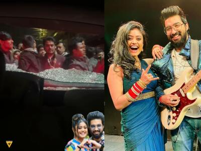 सचेत-परंपराची पश्चिम बंगालमध्ये लाईव्ह कॉन्सर्ट, जमलेल्या गर्दीने कारची काचच फोडली; व्हिडीओ व्हायरल