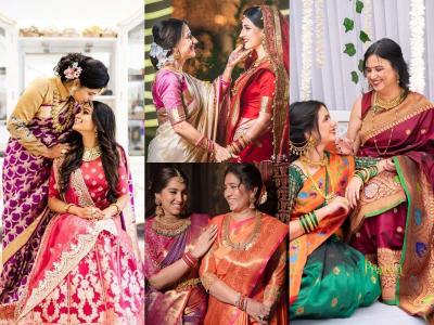 लेकीच्या लग्नात आईची हौस, नवरीच्या आईसाठी ट्रेंडिंग १० रंगाच्या साड्या! लग्नसोहळ्यात मिळेल रॉयल लूक...