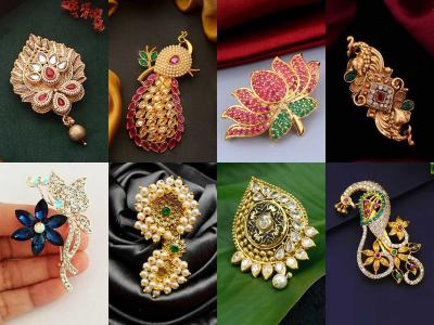 सेफ्टी पिन विसरा! डिझायनर साडी पिनमुळे साडीला मिळेल शाही लूक - चारचौघीत साडीचा लूक होईल सुपरहिट...