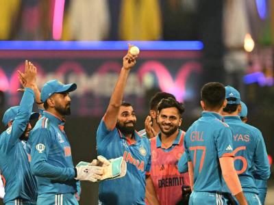 World Cup 2023: दणदणीत विजयासह भारत उपांत्य फेरीत; शमीने टिपला अर्धा संघ