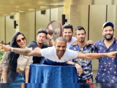 IND vs WI, 1st ODI Live Updates : कोरोनामुळे विलगीकरणात असलेला शिखर धवन काय करतोय ते पाहा, फोटो झाला व्हायरल 