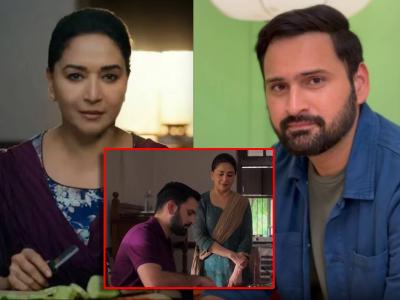 'मिसेस देशपांडे'च्या सेटवरील फोटो शेअर करत सिद्धार्थ चांदेकरची माधुरी दीक्षितसाठी पोस्ट, म्हणाला- "काही लोकांची..."