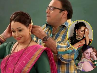 'माधवी' इतकीच देखणी दिसते तारक मेहता मधील आत्माराम भिडेची पत्नी! स्टार प्रवाहच्या 'या' मालिकेत करतेय काम