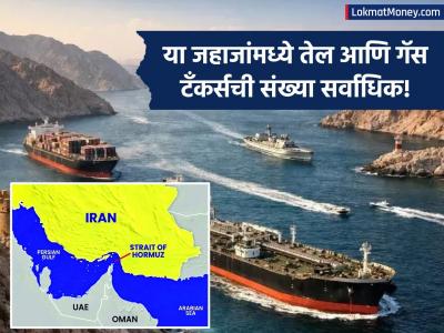 'स्ट्रेट ऑफ होर्मुझ'मध्ये ट्रॅफिकजाम; युद्धविरामानंतरही १०००+ जहाजे अडकून पडली...