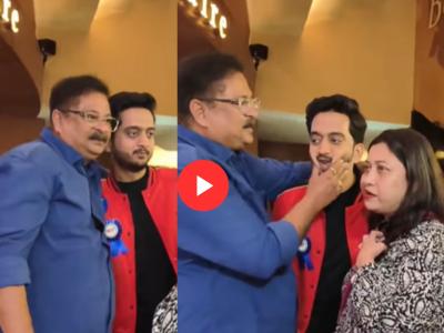 "आमच्या लेकाच्या लग्नाला टांग मारली..."; सुचित्रा बांदेकरांचा नाराजीचा सूर, अमेय वाघ म्हणाला...