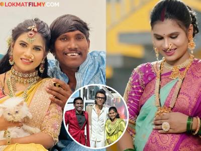 सूरज चव्हाण खरंच बाबा होणार? पत्नी संजनाच्या 'बेबी बंप' फोटोंमागचं सत्य आलं समोर