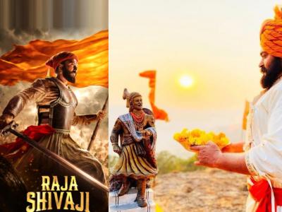 'सैराट'फेम अभिनेता 'राजा शिवाजी'मध्ये झळकणार, रितेशसोबत फोटो पोस्ट करत म्हणाला...