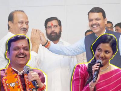 "लाडक्या बहिणीचा लाडका भाऊ नक्की कोण?", तेजश्री प्रधानने प्रश्न विचारताच CM फडणवीस खळखळून हसले, म्हणाले...