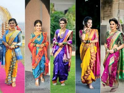नवरीसाठी नऊवारीचे १० ट्रेंडिंग रंग! नऊवारी साडी निवडा 'या' रंगाची, मिळेल परफेक्ट पारंपरिक मराठमोळा लूक...