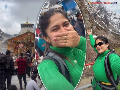 केदारनाथला पोहोचली मराठमोळी अभिनेत्री; १२ तास चालल्यानंतर गाठलं मंदिर! भावुक होत म्हणाली...