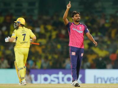 IPL 2025 RR vs CSK : ऋतुराजनं फिफ्टी मारली, धोनी लवकर आला; तरी रिझल्ट राजस्थानच्या बाजूनं लागला