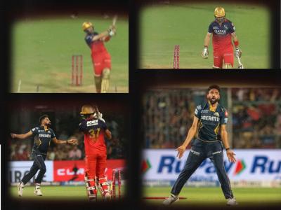 Mohammed Siraj : मियाँ मॅजिक! १०५ मीटर लांब सिक्सर मारणाऱ्या सॉल्टचा पुढच्याच चेंडूवर घेतला बदला (VIDEO)