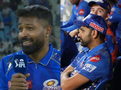 IPL 2025 LSG vs MI : रोहित शर्मा बाकावर; हार्दिक पांड्यानं सांगितलं त्यामागचं कारण