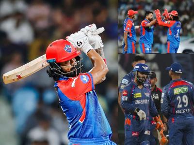IPL 2025 LSG vs DC : लखनौच्या संघासमोर केएल राहुलचा रुबाब; सिक्सर मारत संपवली मॅच