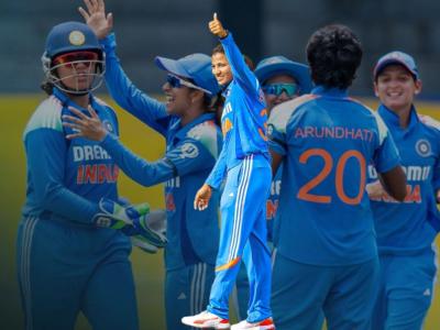 INDW vs RSAW : प्रतिकाच्या विक्रमी खेळीनंतर स्नेह राणाचा 'पंजा'; टीम इंडियाचा सलग दुसरा विजय