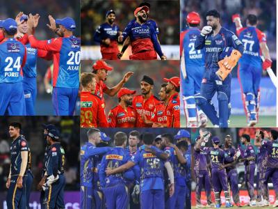 IPL 2025 Playoffs Race : आता ४ जागेसाठी ७ दावेदार! कोणत्या संघासाठी कसे आहे प्लेऑफ्सचे समीकरण?