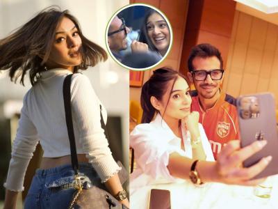 आधी चहलची 'लिपस्टिक'संदर्भात 'बोलंदाजी'; आता कथित गर्लफ्रेंड RJ महावश शॉपिंगमुळे चर्चेत