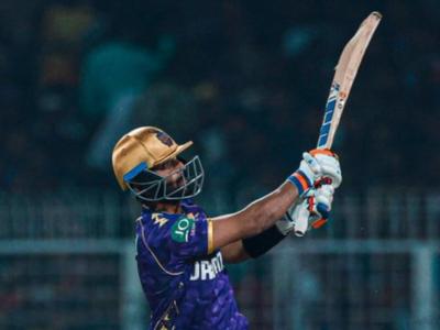 KKR vs RCB : अजिंक्य रहाणे...नाम तो सुना होगा! सिक्सर मारत ठोकली यंदाच्या हंगामातील पहिली फिफ्टी