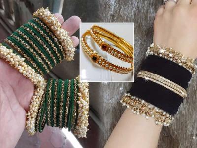 मोत्याचे तोडे-बांगड्यांच्या ७ सुंदर डिझाइन्स-लग्नात भरजरी साडीवर दिसतील शोभून-परंपरा आणि नवेपणाचा दागिना