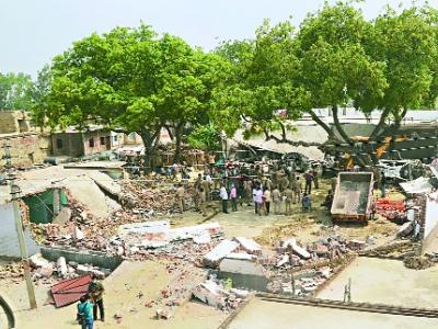 विकास दुबेला पकडण्यासाठी उत्तर ...