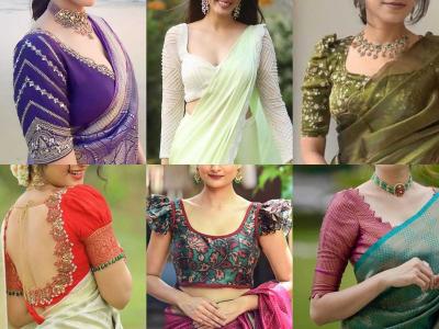 दंड बारीक असतील तर 'या' प्रकारचे ब्लाऊज शिवा; ८ सुरेख पॅटर्न्स, सुडौल-सुंदर दिसाल