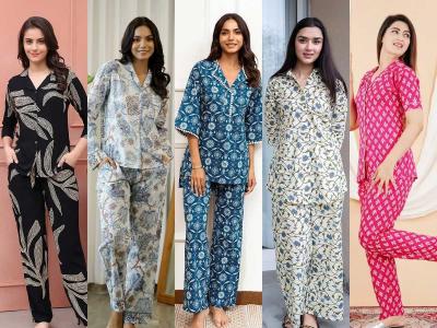 मॅक्सीवर बोअरिंग दिसता? घरी वापरायला ३०० रूपयांत घ्या कॉटनचे नाईट सुट्स; ८ नवीन पॅटर्न्स