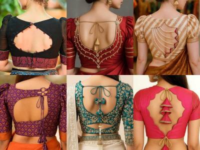 ब्लाऊजच्या मागच्या गळ्याचे नवीन, युनिक पॅटर्न्स; १० डिझाईन्स, साडीचा लूक एकदम खुलून येईल