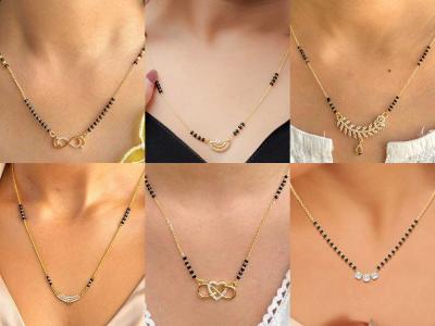 डेली वेअरसाठी लाईटवेट मंगळसूत्र; १० डिझाईन्स, ऑफिस वेअर किंवा साडीवरही शोभेल मंगळसूत्र