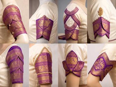 ब्लाऊज स्लिव्हजच्या ५० पेक्षा जास्त ट्रेंडी डिझाईन्स; नव्या पॅटर्नच्या ब्लाऊजमध्ये उठून दिसाल